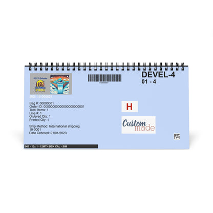 Desktop Calendar (2025 grid) Distopia - Psychonaut Swag