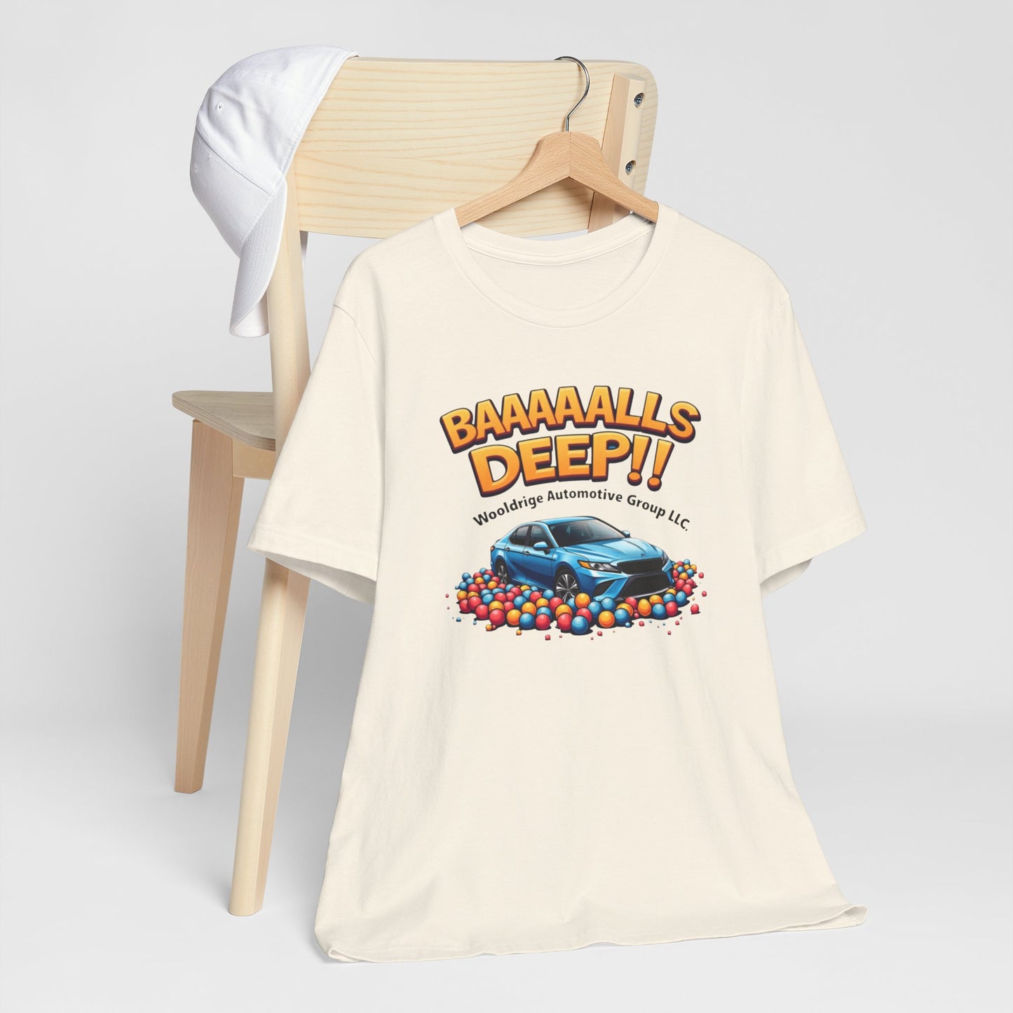 Baaaallls Deep, Unisex Jersey Short Sleeve Tee