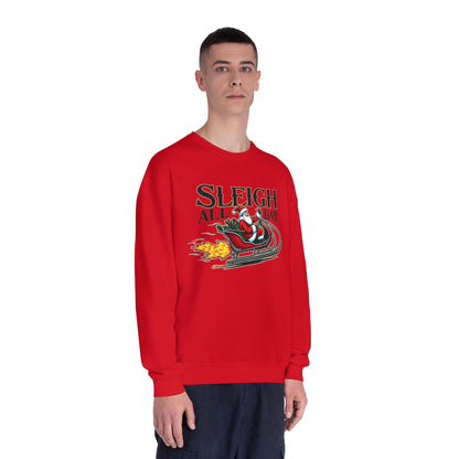 Sleigh All Day, Unisex NuBlend® Crewneck Sweatshirt
