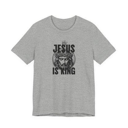 Jesus Is King T-Shirt — Crown of Thorns Christian Tee