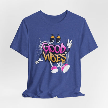 Good vibes Peeping, Unisex Jersey Short Sleeve Tee