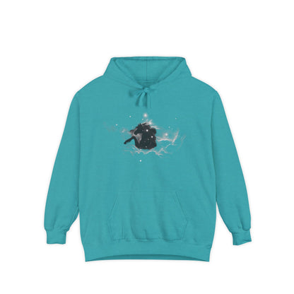Constellation, Unisex Garment-Dyed Hoodie - Psychonaut Swag