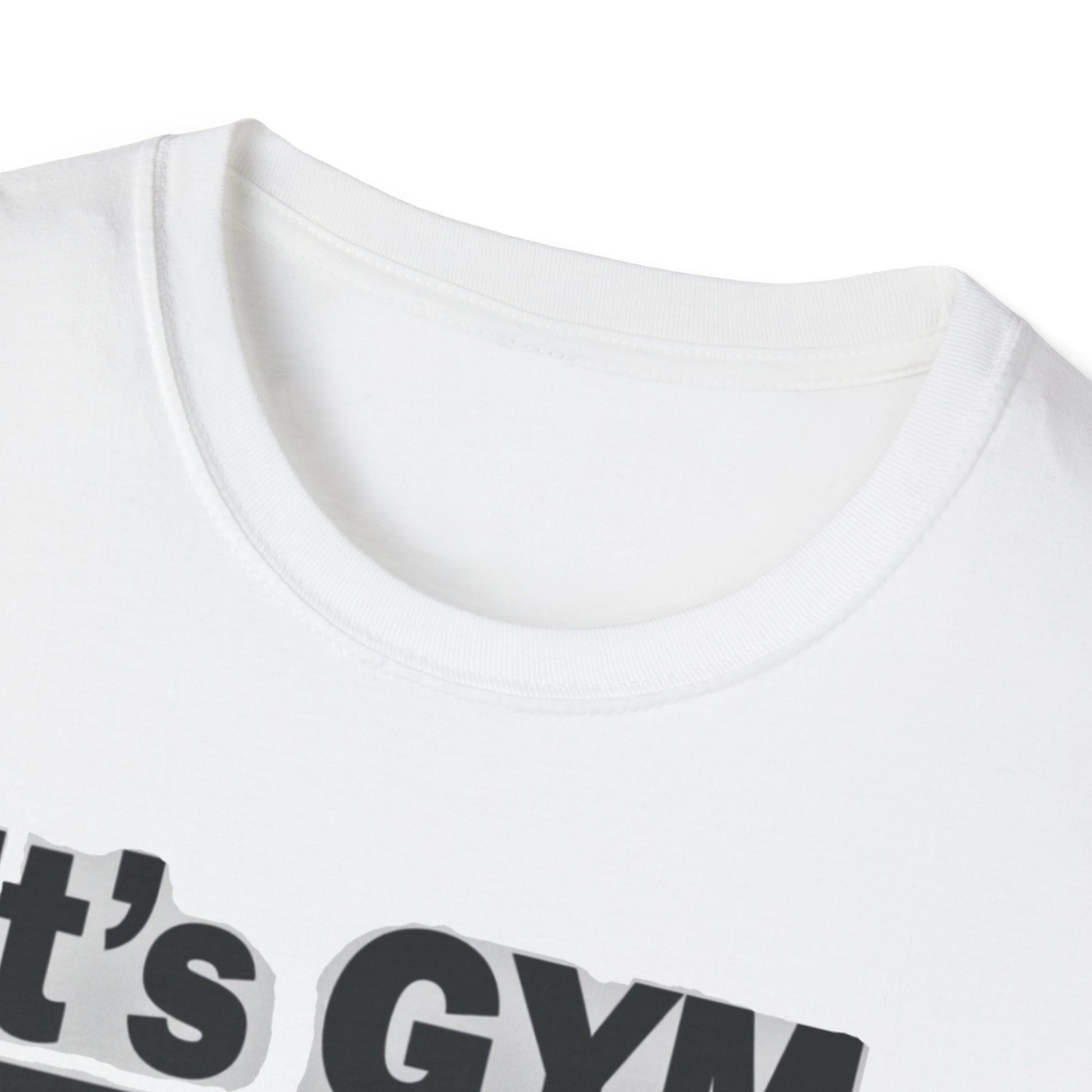 It's Gym Time T-Shirt, Motivational Workout Shirt, Fitness Apparel, Gift for Gym Lovers, Casual Sport Tee - Psychonaut Swag
