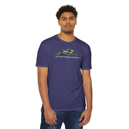 Mechanic Big H, Unisex CVC Jersey T-shirt