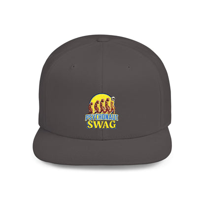 Psychonaut swag, small biz Snapback Hat, Fun and Funky Cap for Festivals, Parties, Gifts for Friends, Statement Headwear, Unisex Style