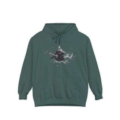 Constellation, Unisex Garment-Dyed Hoodie - Psychonaut Swag