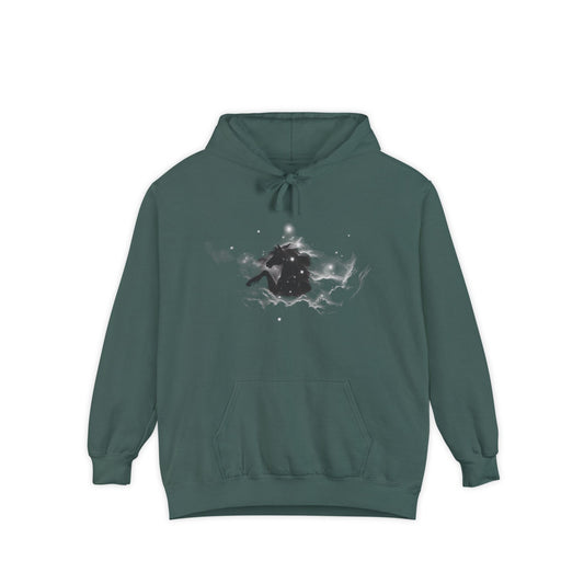 Constellation, Unisex Garment-Dyed Hoodie - Psychonaut Swag