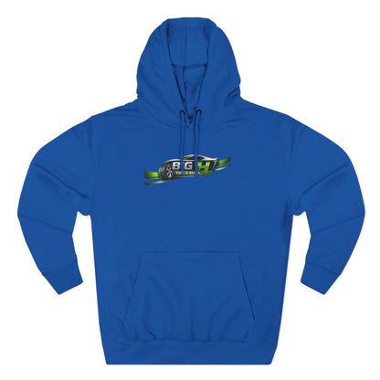 Mechanic Big H, Three-Panel Fleece Hoodie