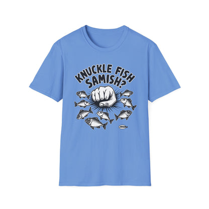 Knuckle Fish Samish,  T-Shirt, Perfect for Anglers, Gift for Fishermen, Casual Wear, Outdoor Activities, Humor Shirt