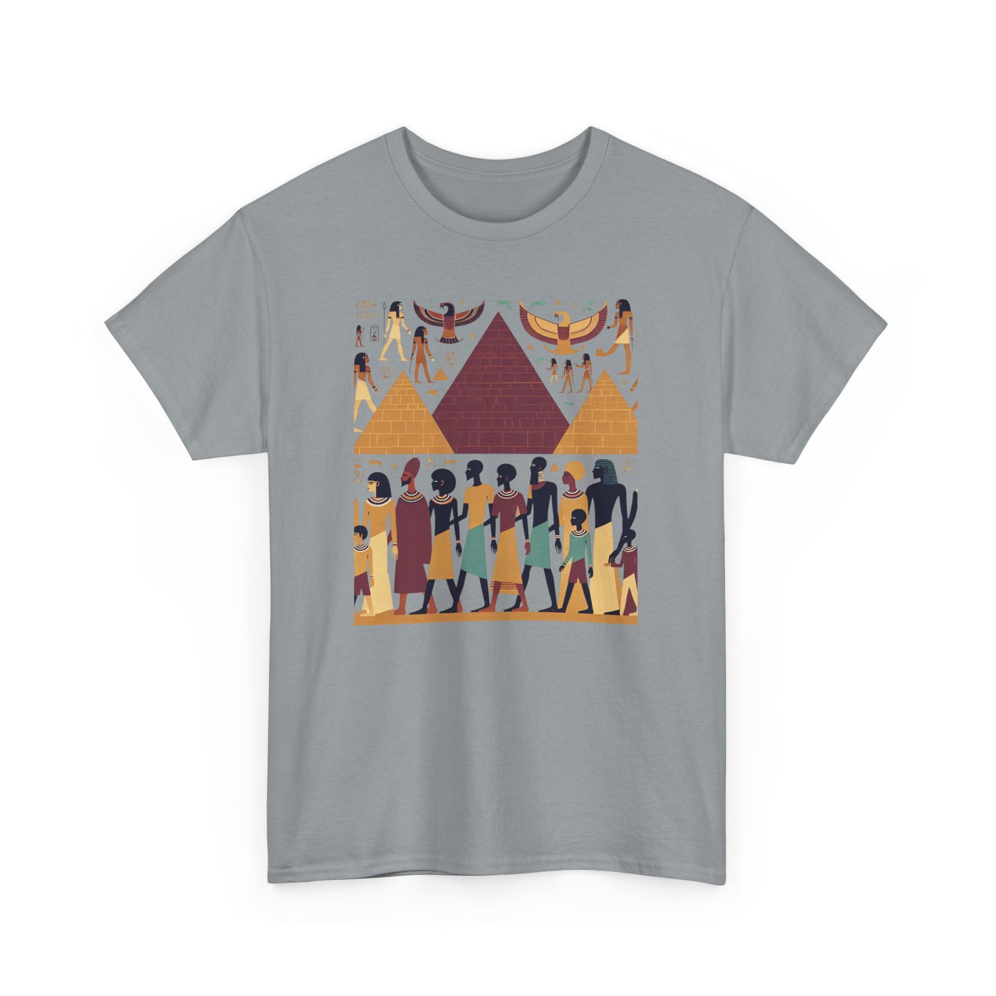 Hieroglyphic Recall, Unisex Heavy Cotton Tee - Psychonaut Swag