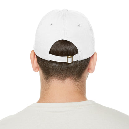 Extruder2Plate, Dad Hat with Leather Patch (Round)