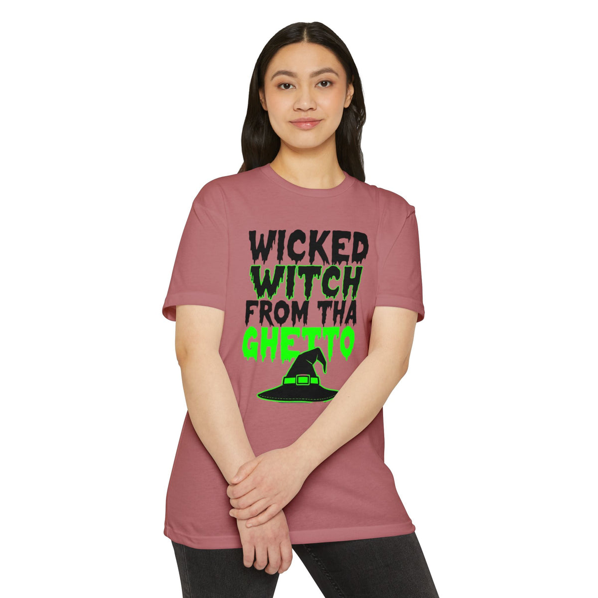 Wicked Witch T-Shirt, Funny Halloween Tee, Unisex Graphic Shirt, Spooky Costume Top, Autumn Celebration Apparel