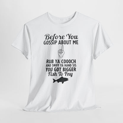 Fish fry, Unisex Heavy Cotton Tee