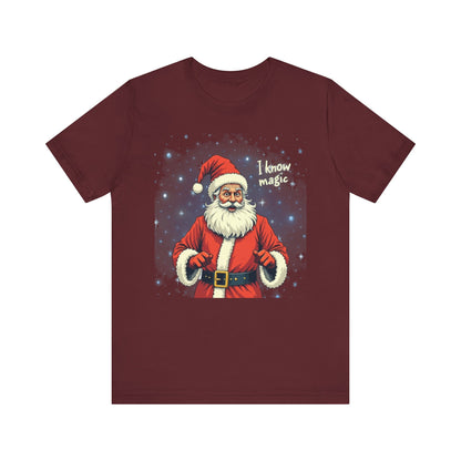 Santa Wizard Christmas Tee