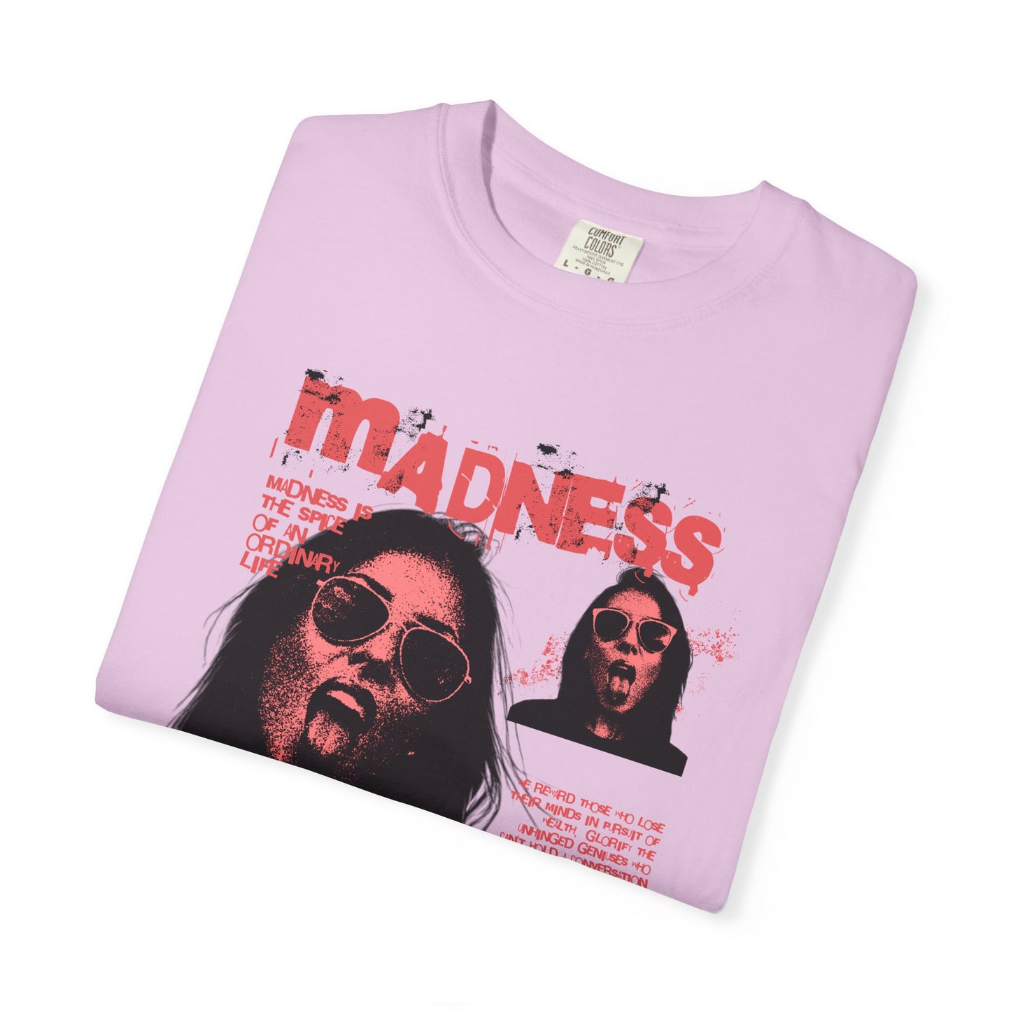 Madness Vintage Photo Graphic T‑Shirt