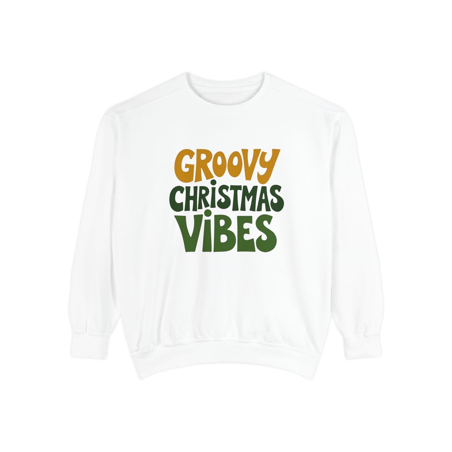 Groovy Christmas Vibes Sweatshirt