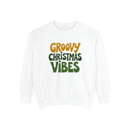 Groovy Christmas Vibes Sweatshirt