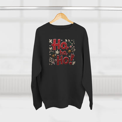 Ho Ho Ho! Christmas Crewneck Sweatshirt – Festive Holiday Sweater