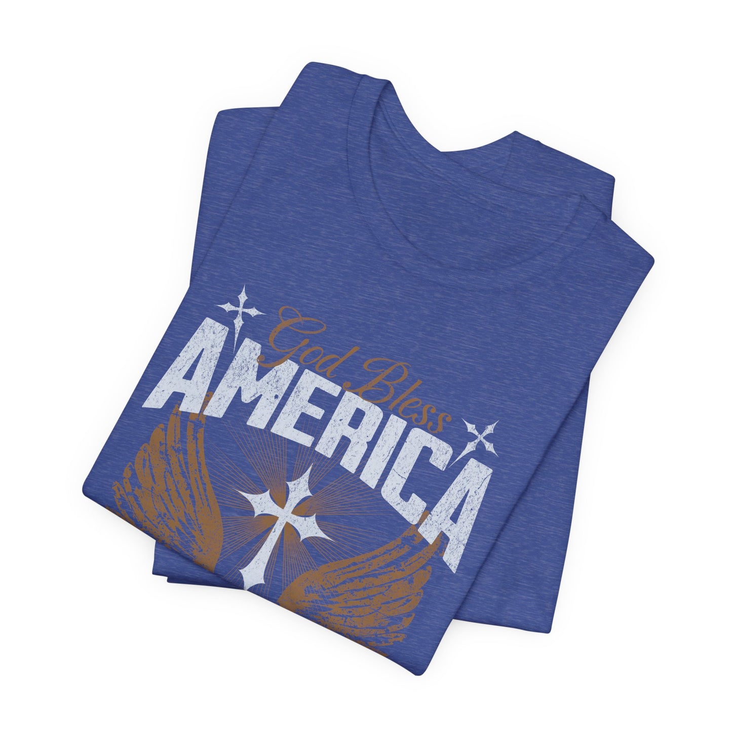 God Bless America Eagle T-Shirt — Patriotic Fourth of July Tee