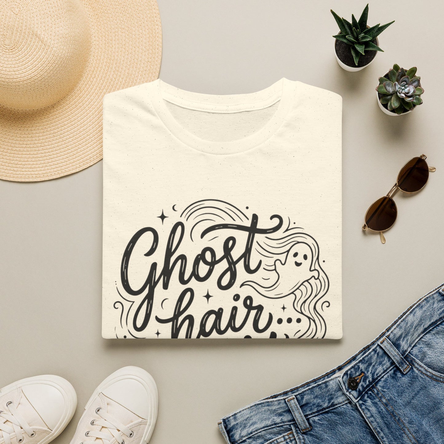 Ghost Hair Don't Care T-Shirt