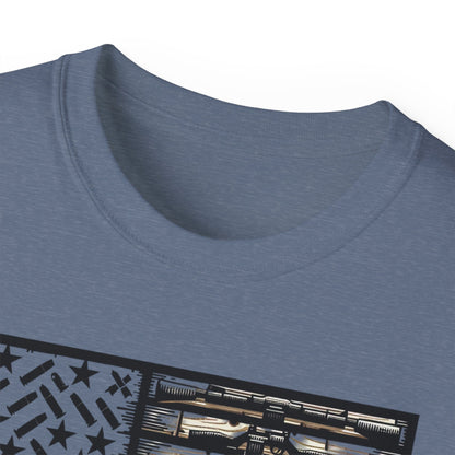 2nd Amendment Flag, Unisex Ultra Cotton Tee - Psychonaut Swag