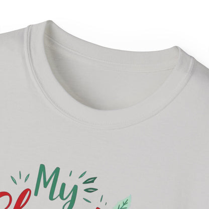 Christmas Coffee Tee - "My Christmas Spirit Needs Coffee" Holiday T-Shirt