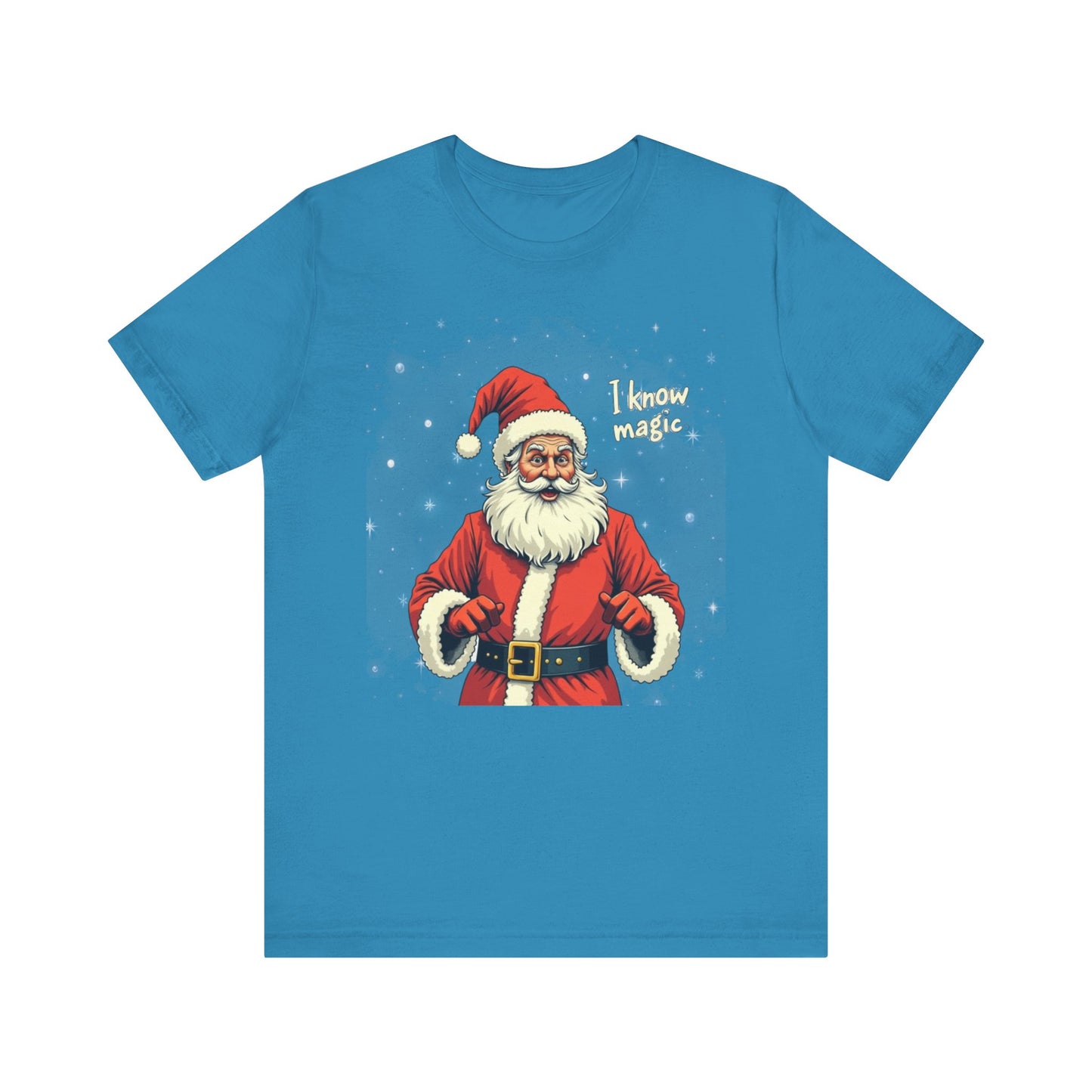 Santa Wizard Christmas Tee