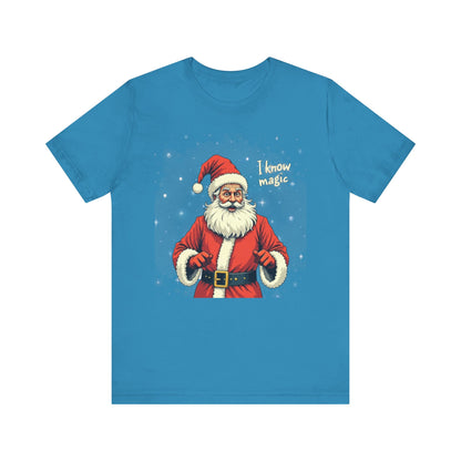 Santa Wizard Christmas Tee