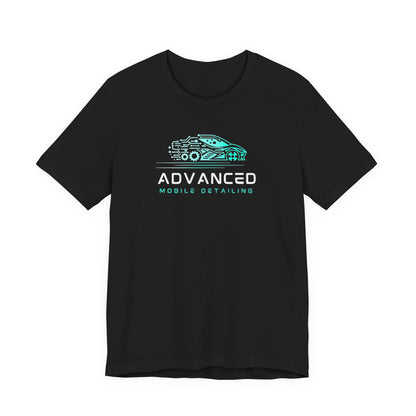Advanced Mobile Detailing, Super soft style, Unisex Tee, Car Enthusiast Shirt, Automotive Gift, Stylish Car Wash Tee, Perfect for Mechanics, Birthday or Holiday Gift