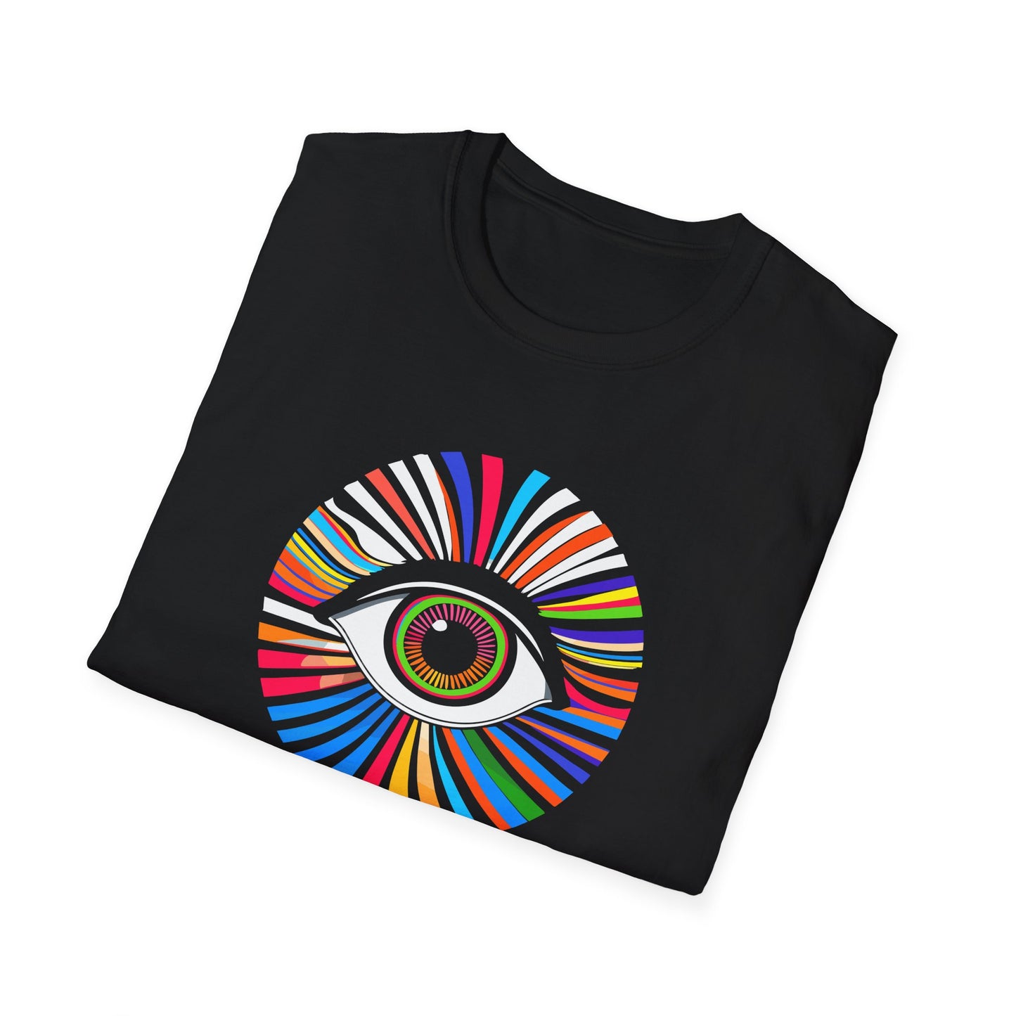 Exploring Eye, Unisex Softstyle T-Shirt