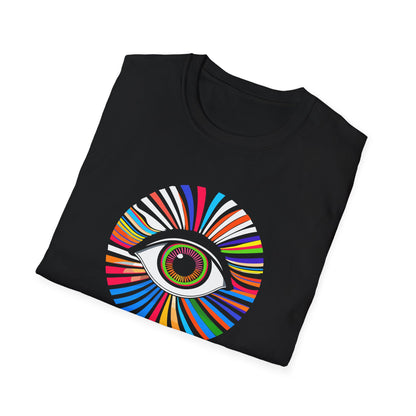 Exploring Eye, Unisex Softstyle T-Shirt