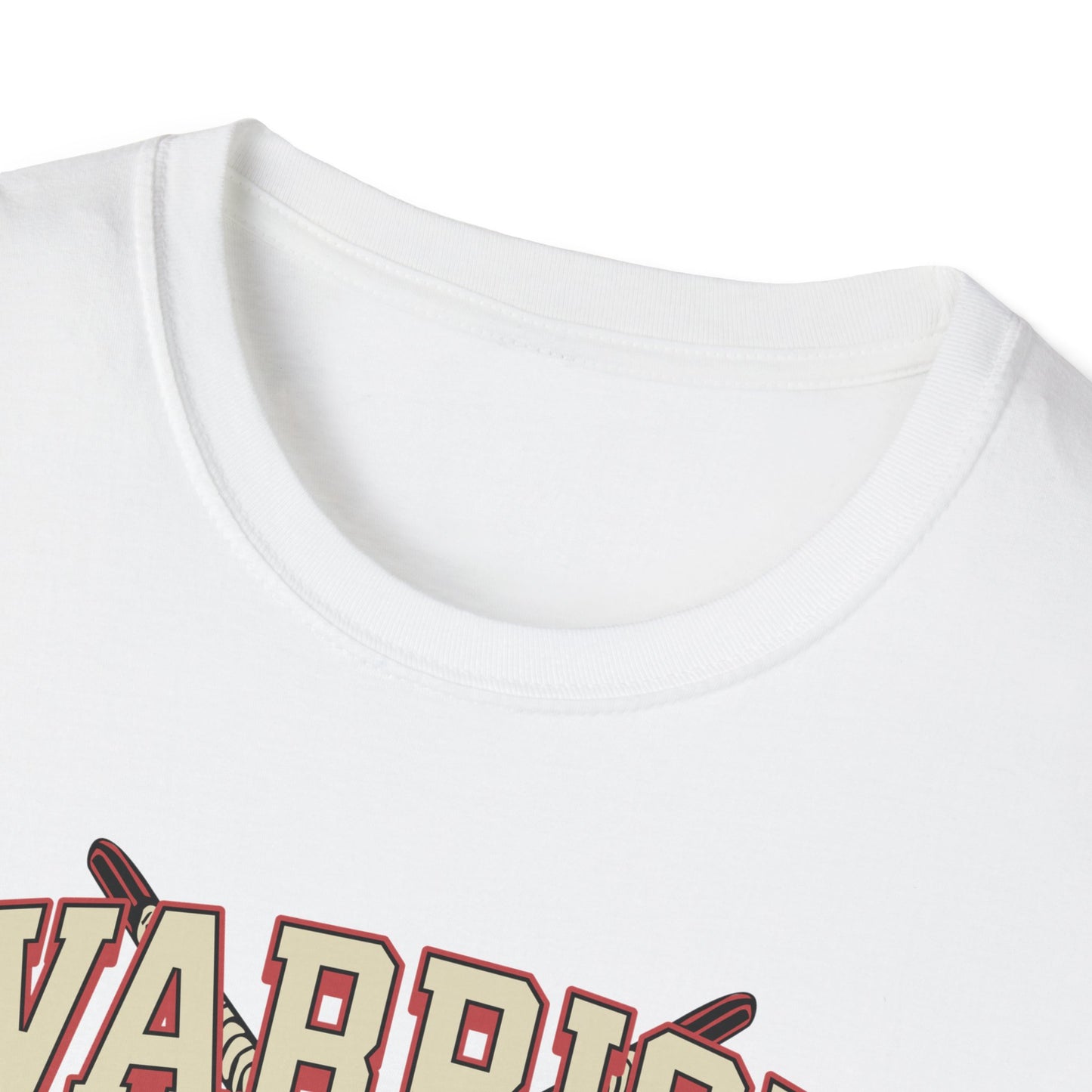 Warrior Hockey Mask T-Shirt — Vintage Sports Skull Design