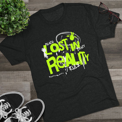 Lost in Reality, Unisex Tri-Blend Crew Tee