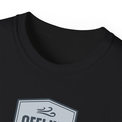 Offline Club Cotton Tee — Vintage Badge Graphic T-shirt