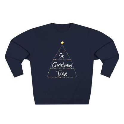 Oh Christmas Tree Sweatshirt — Minimal Holiday Crewneck