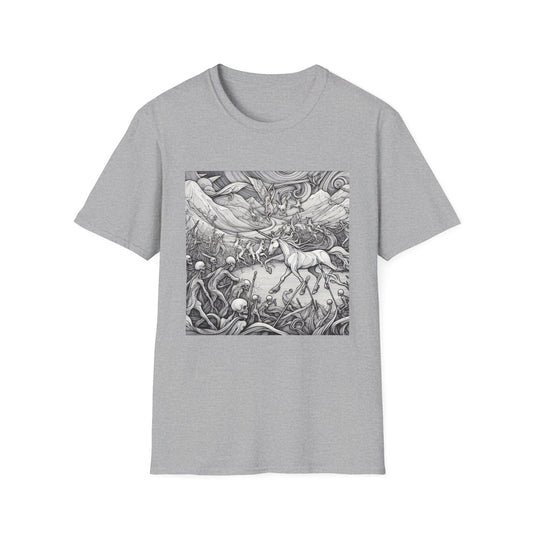 Unicorn Unisex Softstyle T-Shirt - Psychonaut Swag
