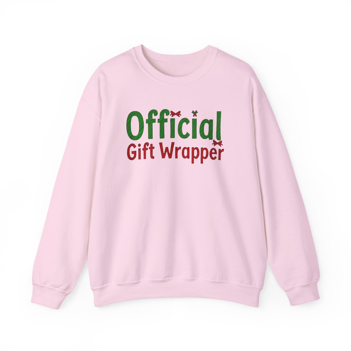 Christmas 'Official Gift Wrapper' Sweatshirt - Funny Holiday Gift Wrapping Tee