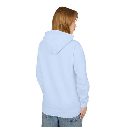 Color Your Life Hoodie — Pastel Rainbow Graphic Hooded Sweatshirt