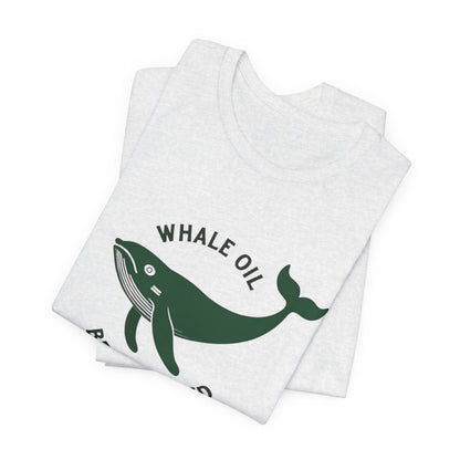 Whale Oil Beef Hooked, Unisex Jersey Short Sleeve Tee