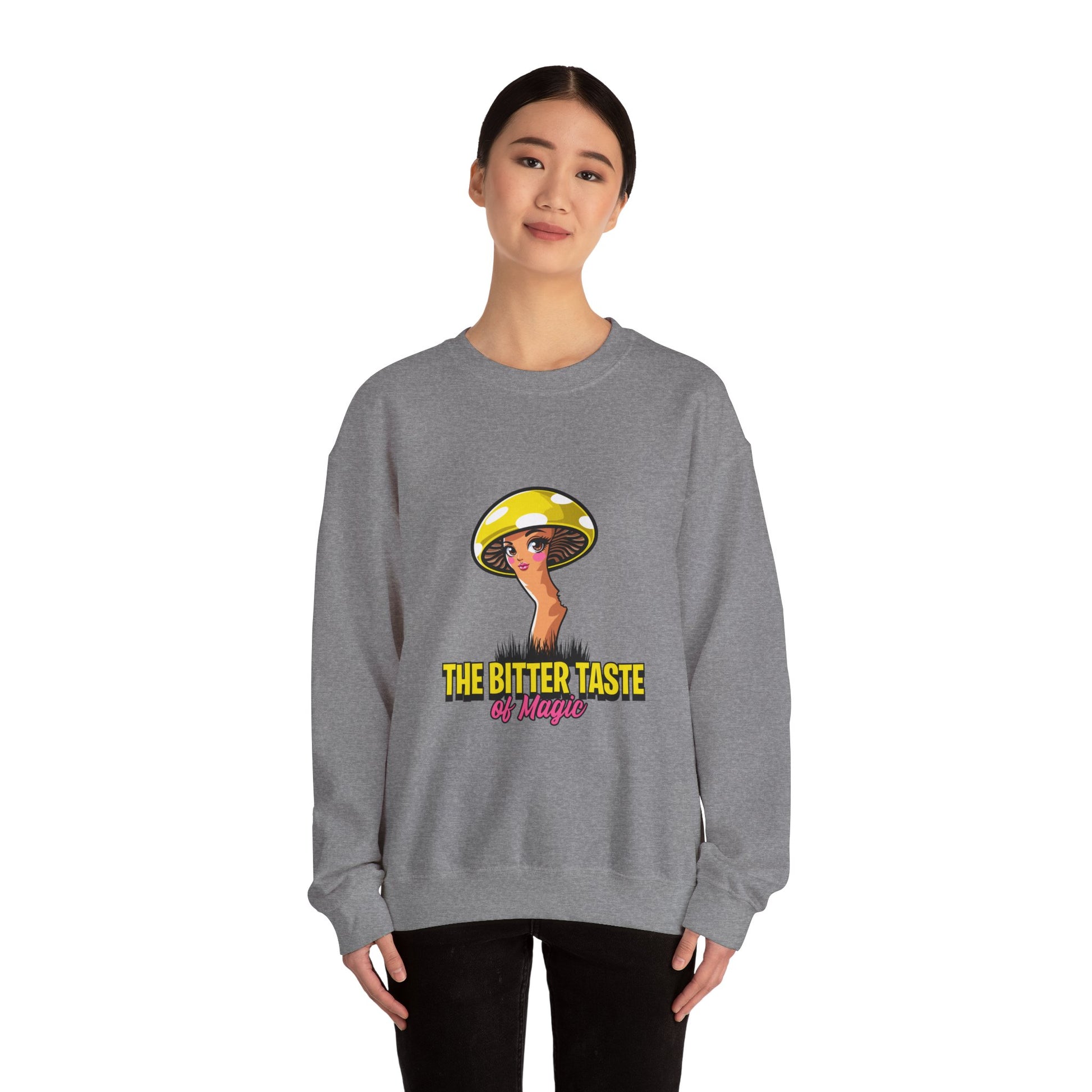 Crewneck Sweatshirt Sexy Bitter Shroom Design - Psychonaut Swag