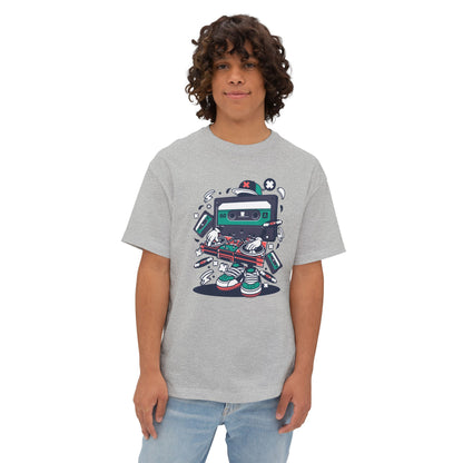 Retro Cassette Robot Tee
