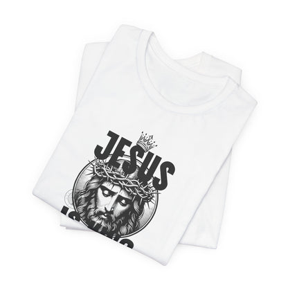 Jesus Is King T-Shirt — Crown of Thorns Christian Tee