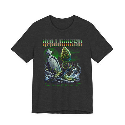 Halloweed, Haunted Herb, Unisex Jersey Short Sleeve Tee