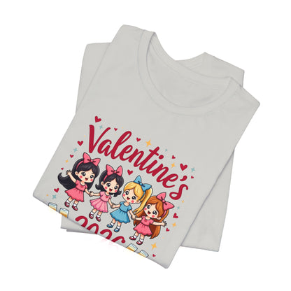 Valentine's 2026 Girls Graphic Tee