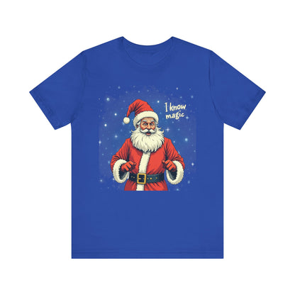 Santa Wizard Christmas Tee