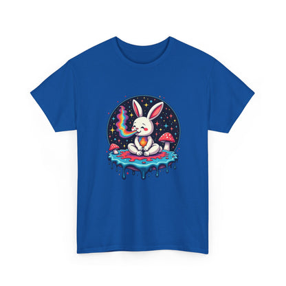 Mystical Bunny Tee — Cute Meditating Rabbit Graphic T-Shirt