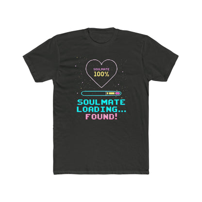 Soulmate Loading Found! T-Shirt — Retro Neon Love Tee