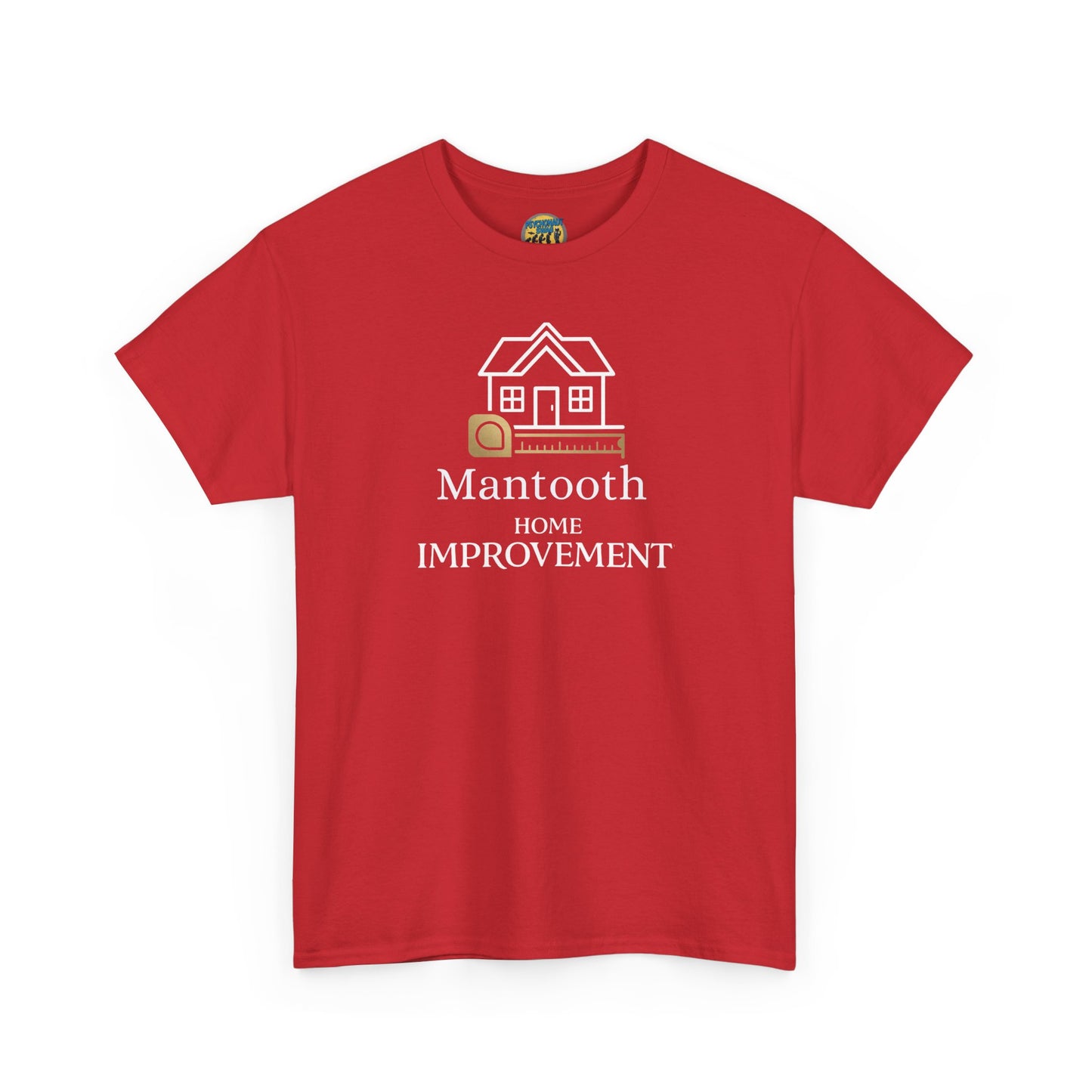 Mantooth Home Improvement Mock 3 Unisex Heavy Cotton Tee