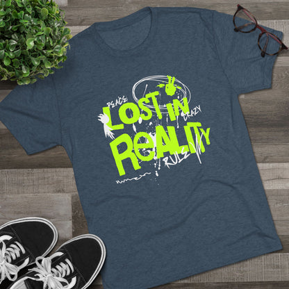 Lost in Reality, Unisex Tri-Blend Crew Tee