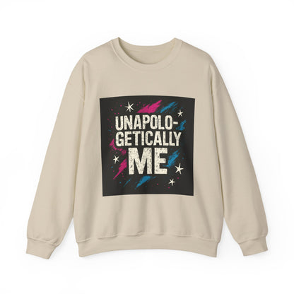 Sweatshirt — "Unapologetically Me" Graphic Crewneck